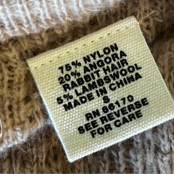 Sleeping on Snow duster cardigan angora lambs wool size small nude/dusty rose - Picture 5 of 15